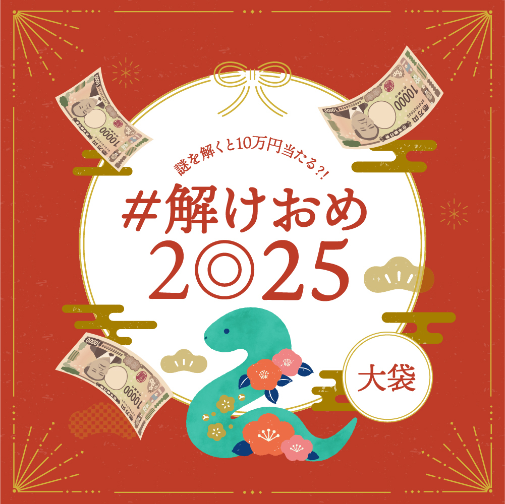 #解けおめ2025 小袋・大袋セット [送料ウエイト：6]