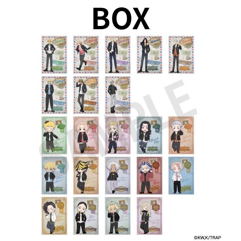 TR箔押しポストカード（BOX)